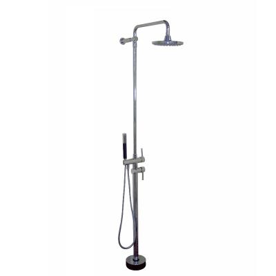 China Modern Overhead Floor Stand Faucets Hotsale China Style SS Bathroom Shower Column Sets K7160 for sale