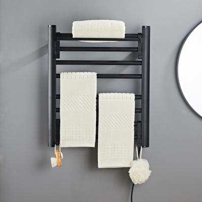 China Heater High Quality Bathroom Use Aluminum Towel Warmer Electric Heated Heated Towel Racks KTWD038B for sale