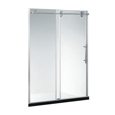 China KD8013B 304 Stainless Steel Modern Component Full Adjustable Shower Door for sale