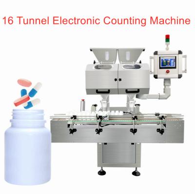 China 16 Máquina de contar comprimidos de túnel Máquina eletrônica automática de contar comprimidos à venda