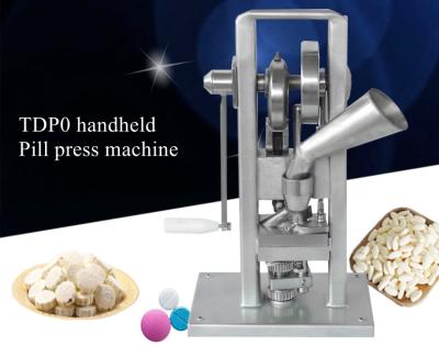 China Small Manual Single Punch Tablet Press Machine TDP 0 Hand Tablet Press Machine for sale