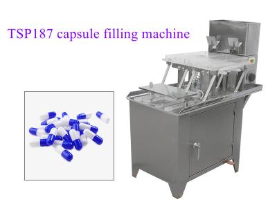 China Caixa de enchimento de cápsulas pequenas de aço inoxidável 220V 50hz Para cápsulas separadas à venda