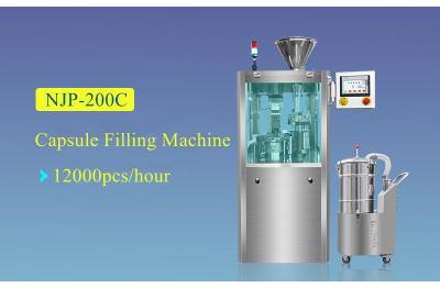 China NJP Series Powder Granule Pill Capsule Making Machine Hollow Capsule Filling for sale