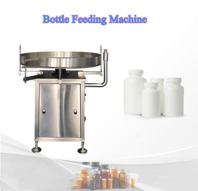 China 220V 50Hz Tablet Bottle Packing Machine Disc Type Glass Plastic Bottle Feeding Machine for sale