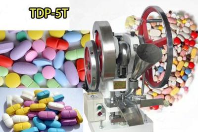 China Tdp 5 Desktop Tablet Press Pill Tablet Press Machine para Farmácia à venda