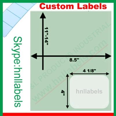 China Integrated Labels USA Version Type13 4 1/8