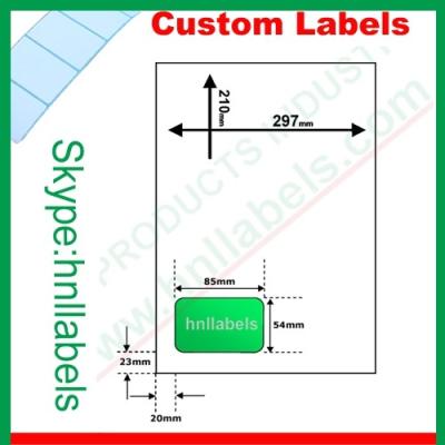 China Integrated Labels EU Version Type03 85mm