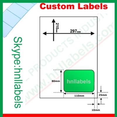 China Integrated Labels EU Version Type10 110mm