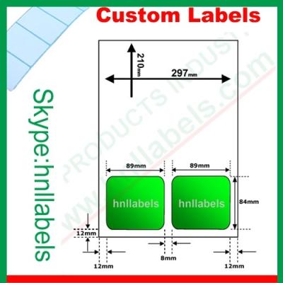 China Integrated Labels EU Version Type17 89mm