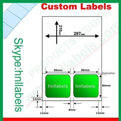 China Integrated Labels EU Version Type18 89mm