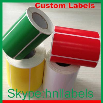 China Synthetic Labels Tear Resistant Color Labels for sale