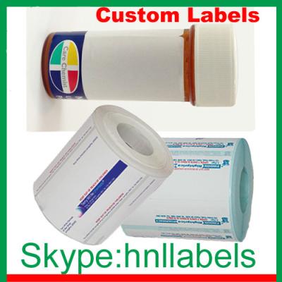 China Integrated Pharmacy Labels 3 Parts#015 for sale