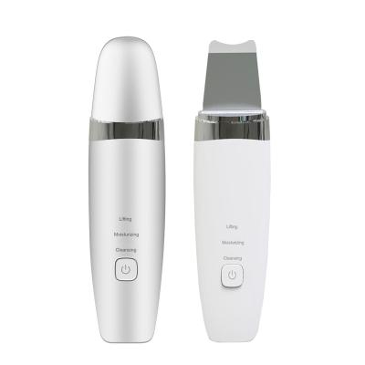 China Skin Revitalizer Professional Facial Peeling Beauty Machine Electric Ultrasonic Skin Scrubber for sale