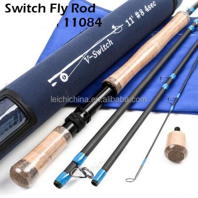 China Carbon In Stock 11ft Korean Carbon 8wt Switch Fly Fishing Rod for sale