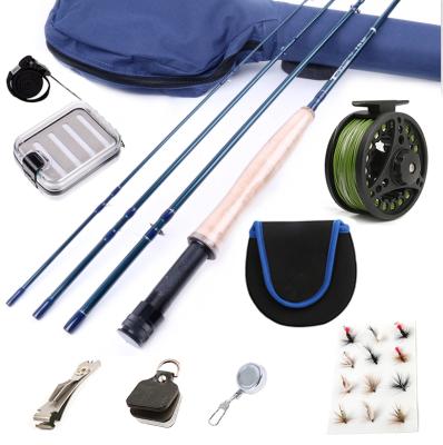 China Complete Starter Fly Fishing Rod and Reel Kit Starter Fly Fishing Rod Kit for sale