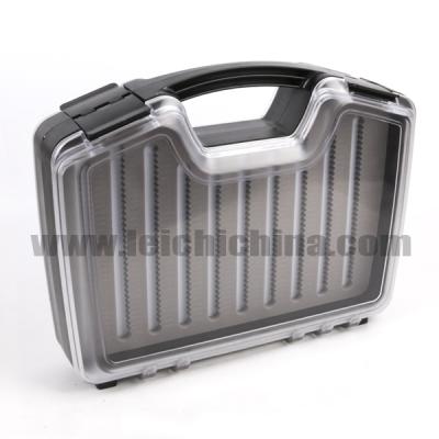 China Super Large Plastic Waterproof Plastic Double Side Fly Fishing Boat Box for sale