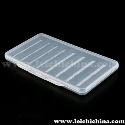 China Popular Super Slim ABS Plastic Exclusive Fly Hook Box With A Wholesale Fly Fishing Box for sale