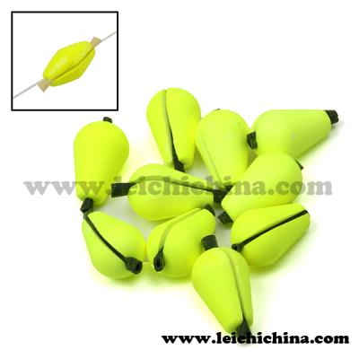 China Foam fly fishing (5pc in a bag) small and largeTeardrop strike indicator for sale