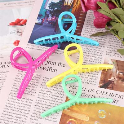 China WeSparking EMO Fashion Simple Colorful Hair Claw Hair Jewelry Accessories For Women Girls Hair Grips for sale