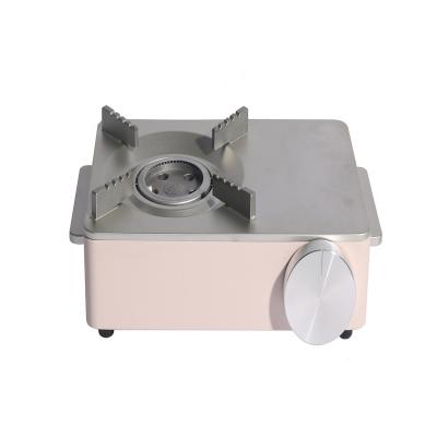 China INS Outdoor Hot Simple Style Small Portable Mini Sale 1 Burner Gas Stove For Travel Outdoor Camping Picnics for sale