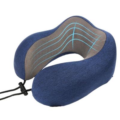 China 2022 Factory Wholesale New Comfortable Fashion Ergonomic Design Neck Support Travel Memory Foam Pillow for sale