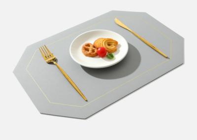 China Transform Your Space with Our Extensive Collection of Home Decor Products OIL PROOF TABLE MAT PVC DINING PLATE MAT en venta