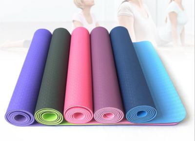 China PADDED EXCERCISE MAT TPE YOGA MAT FOR AMAZON HIGH QUALITY YOGA MAT en venta