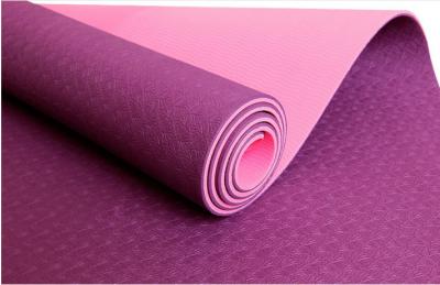 China Highest Quality Extra Large Eco Friendly Yoga Mat Logo Personalised Cheap TPE Yoga Mat for Exercise en venta