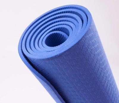 China 8mm Extra Thick Non Slip Exercise & Fitness Extremely Comfortable Yoga Mat for sale