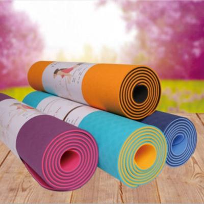 China Anti Slip Yoga Mat various color yoga mat for choose, Good Quality Eco friendly Printed Yoga Mat en venta