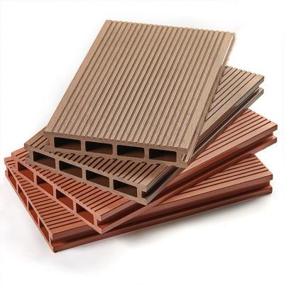 China Hot Sales WPC Decking with Waterproof & Wood Grain Wood Plastic Composite Flooring en venta