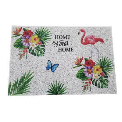 China High Quality Anti-Slip Durable PVC Customized Pattern Printing Door Mat for Kitchen en venta