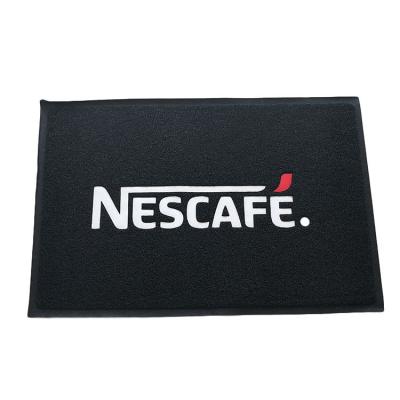 China mat for door entrance PVC Coil Door Anti Slip Kitchen Bathroom Cartoon Expression Hallway Floor Mat for sale