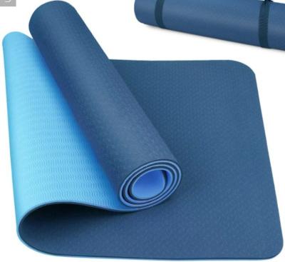 China Thick Exercise Home Gym Workout Non Slip Women Men Yoga Mat Professional and Thick Yoga Mat for sale