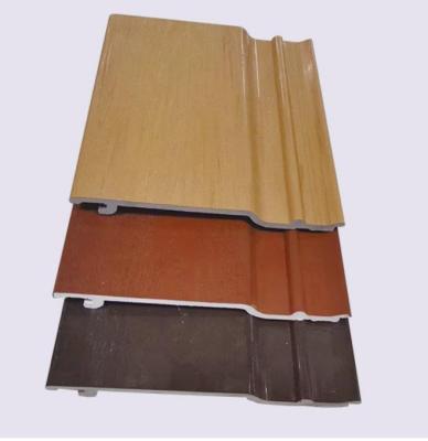 China board wpc ASA co extruded 100 flat plate for wall decorative wall panels various color slat wood for sale