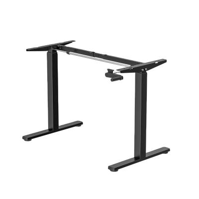 China Height Adjustable (Height) Manually Crank Adjustable Sit To Stand Desk Manual Standing Desk for sale