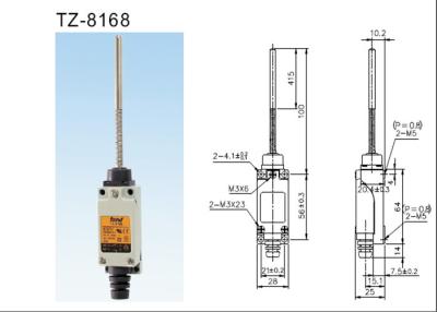 Κίνα TZ-8168 τείνετε το Dustproof σχέδιο τύπων κορδελλών χάλυβα ανοίξεων διακοπτών ορίου προς πώληση