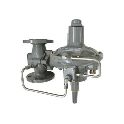 China Válvula de reducción de Fisher Control Gas Regulator Pressure del extremo del reborde de Fisher 299H en venta