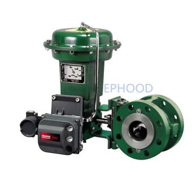 China Fisher 1052 Spring Return Diaphragm Valve Actuator , Diaphragm Rotary Actuator for sale