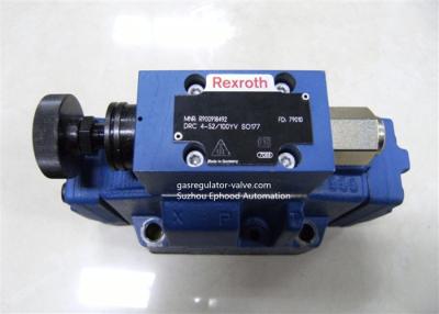 China Subplate die Rexroth-Solenoïdeklep ProefOperated drc4-52/100-YV opzetten Te koop