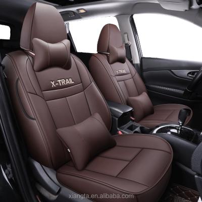 China Full Abrasion Car Seat Protector Car 5d Leather Seats Cover For Nissan X-Trail for sale