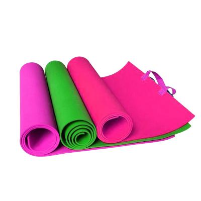 China 2021 Custom Tasteless EVA Foam Yoga Mat For Man Woman Non-Toxic Goods Factory Supply OEM Wholesale for sale