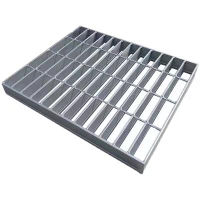 China Traditional hot sale aluminum floor walkway hot dipped galvanized steel single serrated grating for trailer floor for sale