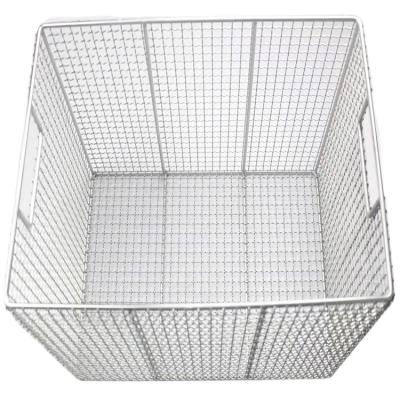 China Viable Multifunctional Sterile Goods Drain Basket Heat Resistant Disinfect Basket For Lab Operating Medical Instrument for sale