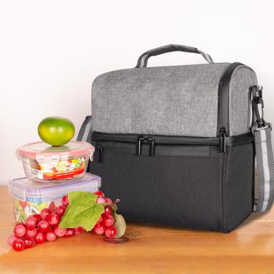 China The adjustable diagonal portable bag for picnic lunch of double-cheaks of oxford waterproof chopped bag of Oxford has isolated for sale