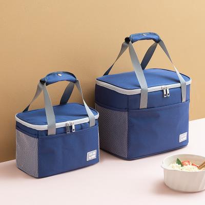 China Lunch made on the durable portable order for thermal insulation of oxford cooling bags of PVC fabric of large small cooling ice cream waterproof fabric for sale