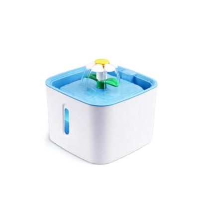 China Newest Automatic Battery Sensor Pet Drinking Water Plastic Automatic Fountain Cat Water Fountain for sale