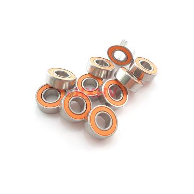 China Hotels S696C 2RS Size 6X15X5mm Stainless Steel HXHV Hybrid Ceramic Deep Groove Ball Bearings For Bicycles for sale