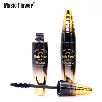 China New Official Music Blossom Quick/Fast Dry Smudgeproof Waterproof Long Lasting Quick Dry Lengthening Thick Mascara 3d For Eyes Makeup for sale