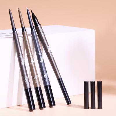 China Matte Natural Liquid Waterpoof Longlasting Waterproof Double Tint Eyebrow Makeup Eye Flower Music Eyebrow Pencil for sale